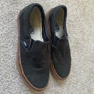 Gently worn black Vans!